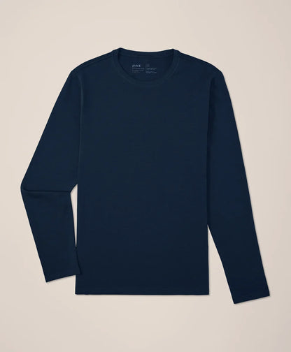 luxe essential slim long sleeve tee