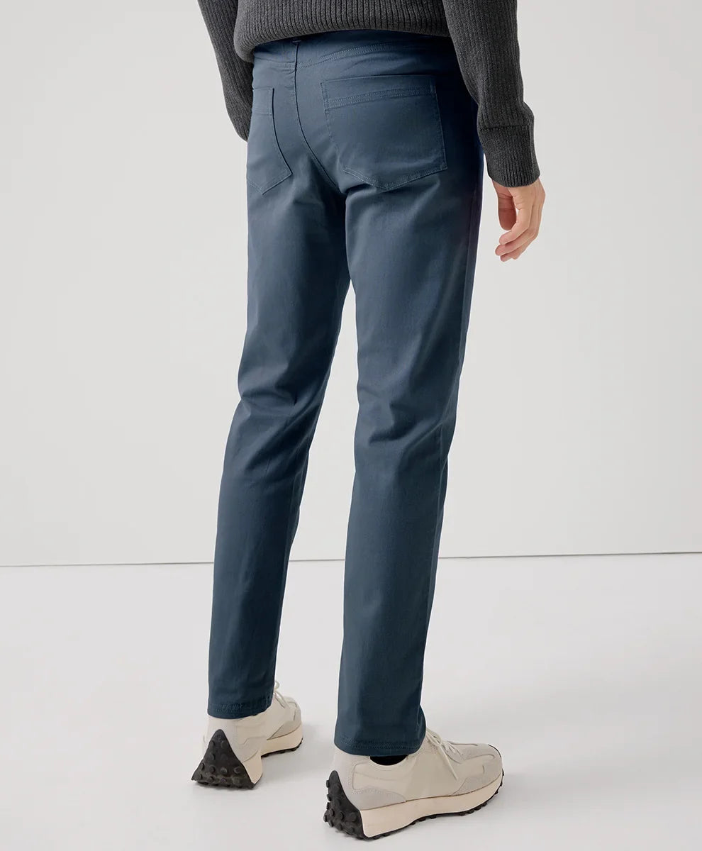 stretch twill 5-pocket pant