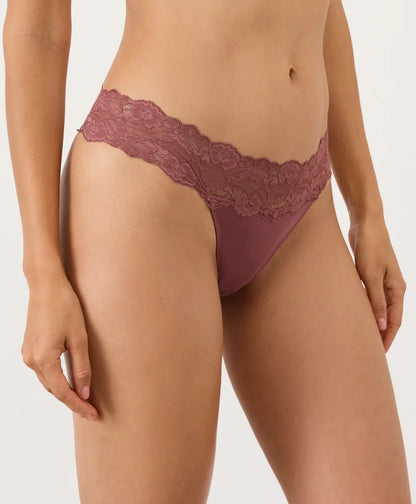 clearance lace waist thong