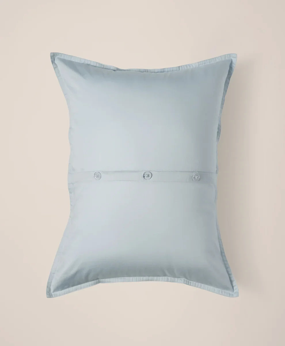organic room service sateen sham 2-pack
