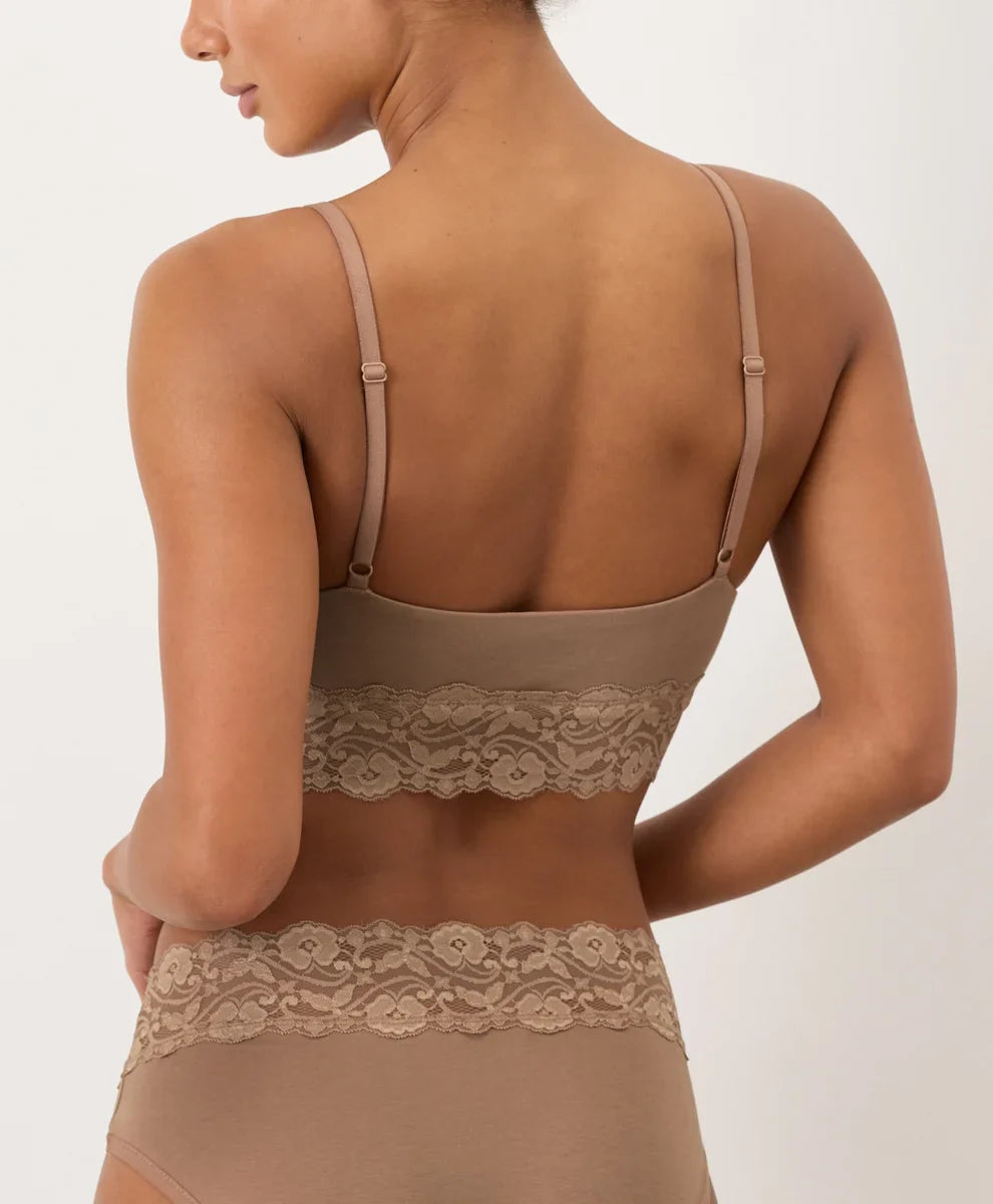 lace modern scoop bralette
