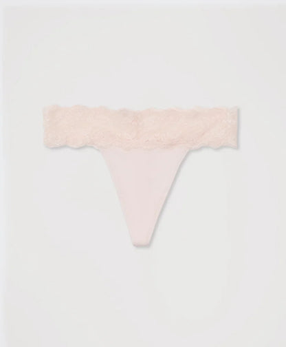 lace waist thong