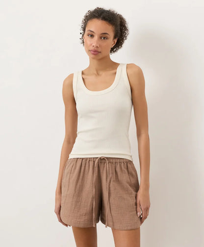 clearance perfect rib scoop neck tank