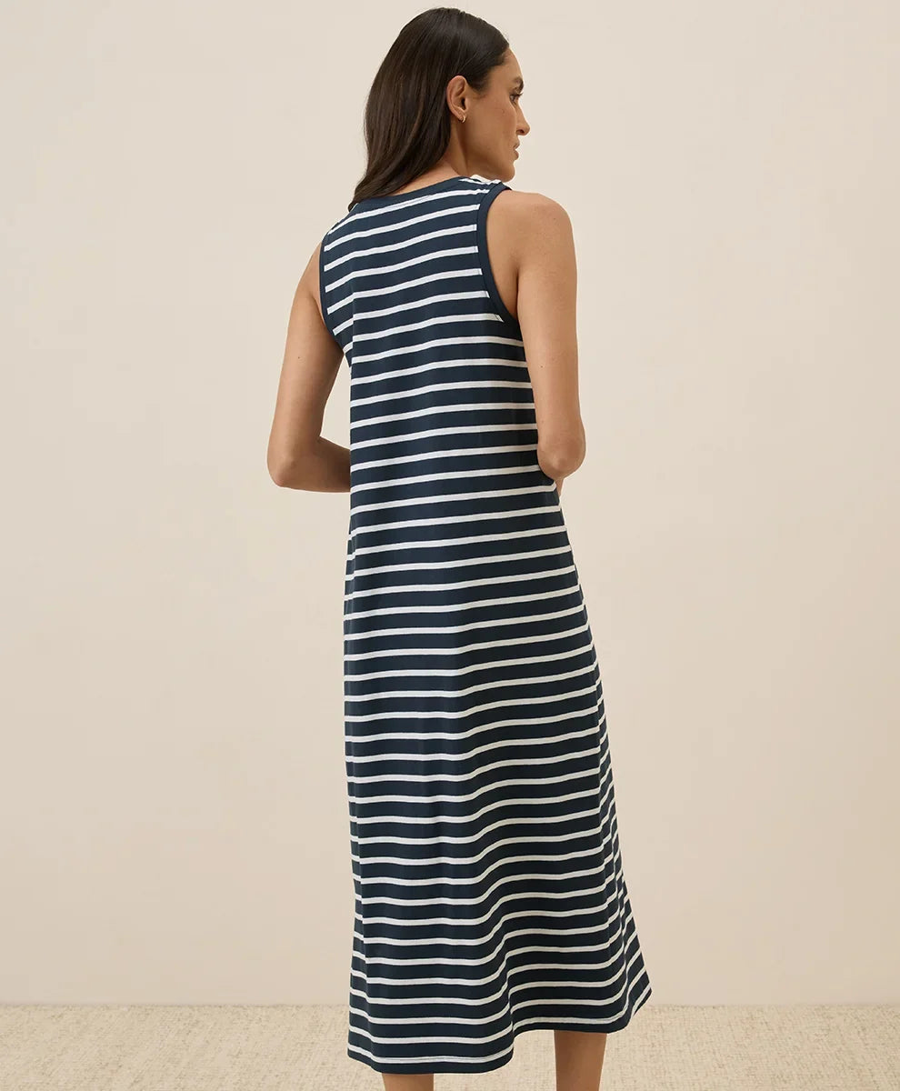 clearance softspun tank midi dress