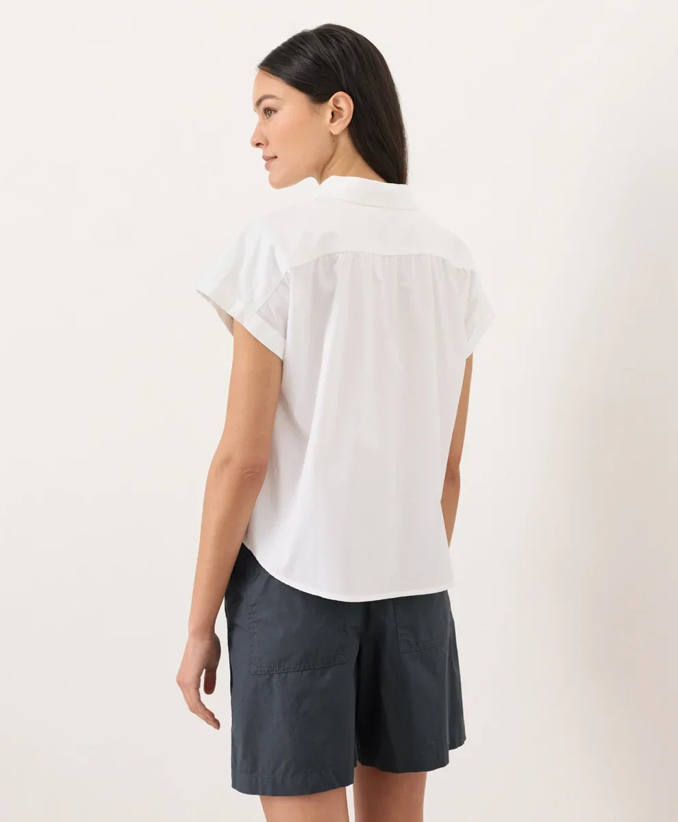 all day poplin easy shirt