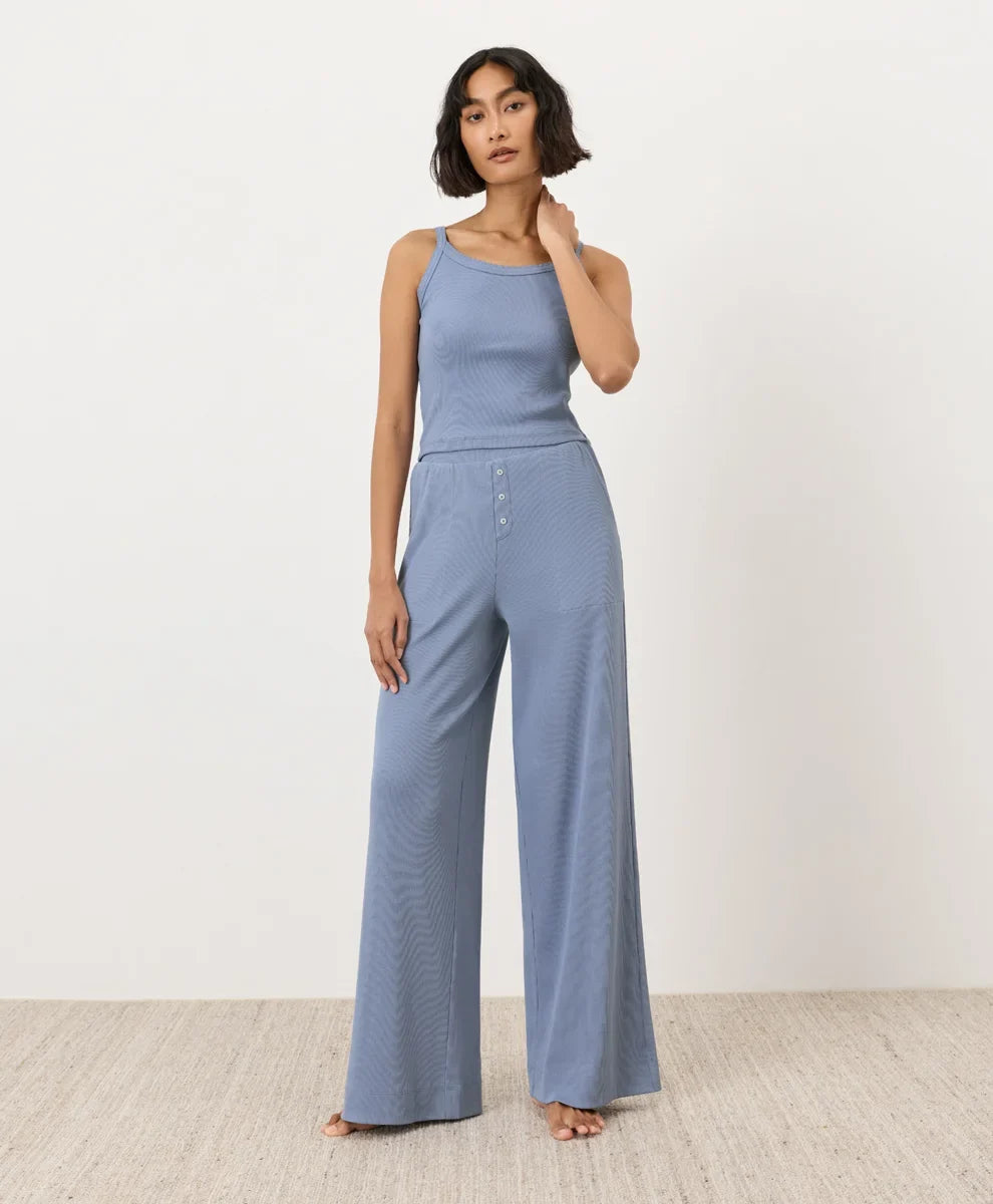 clearance dream rib wide leg lounge pant