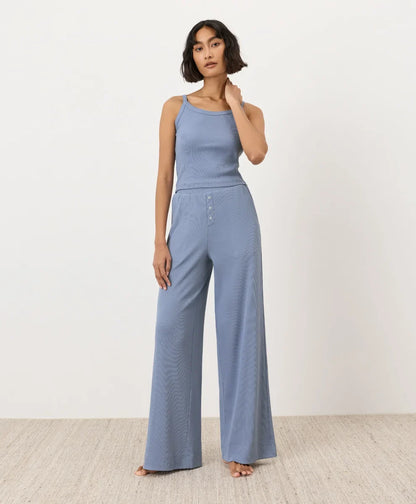 clearance dream rib wide leg lounge pant