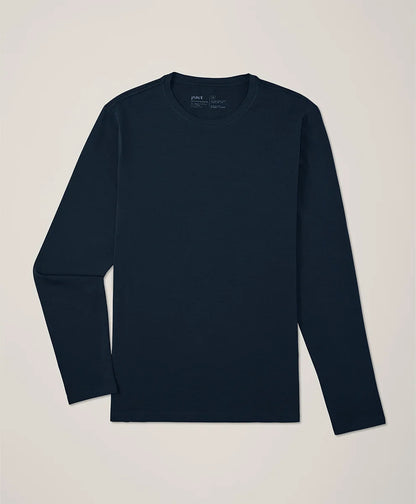 luxe essential slim long sleeve tee