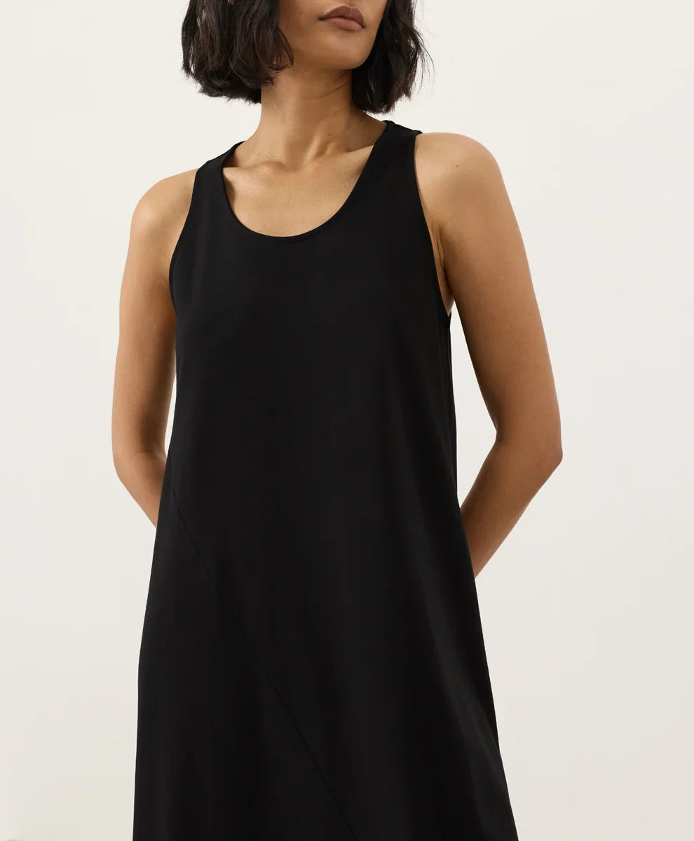 fit & flare relaxed tank dress