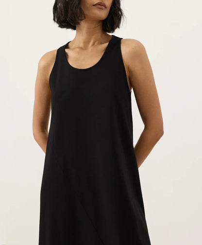 fit & flare relaxed tank dress