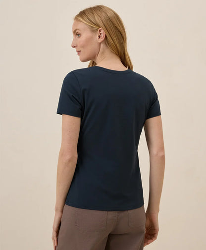clearance luxe stretch jersey slim tee