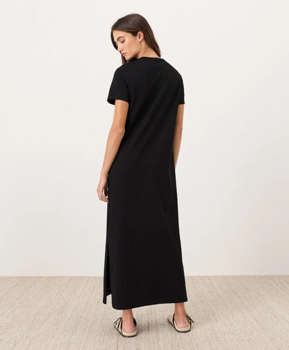 clearance soft-slub essential easy tee maxi dress