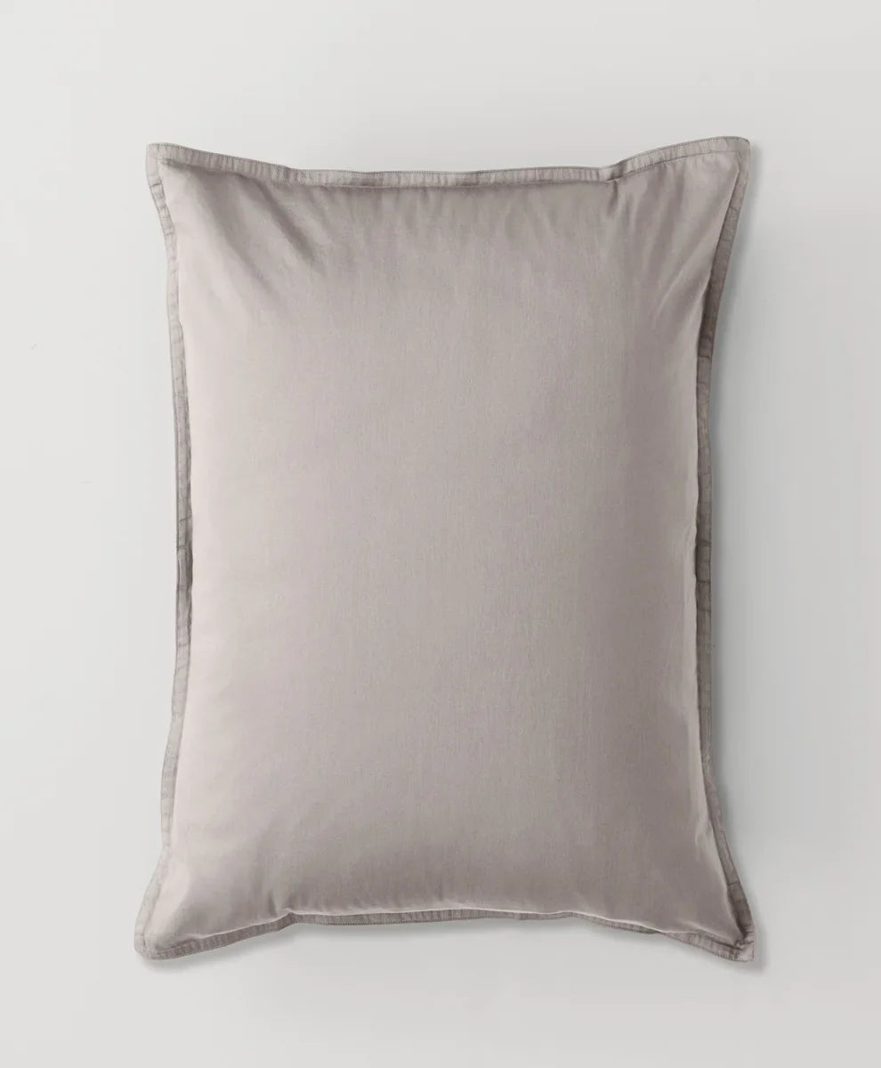organic room service sateen sham 2-pack