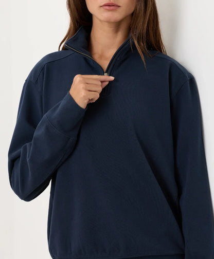 clearance cloudknit quarter zip