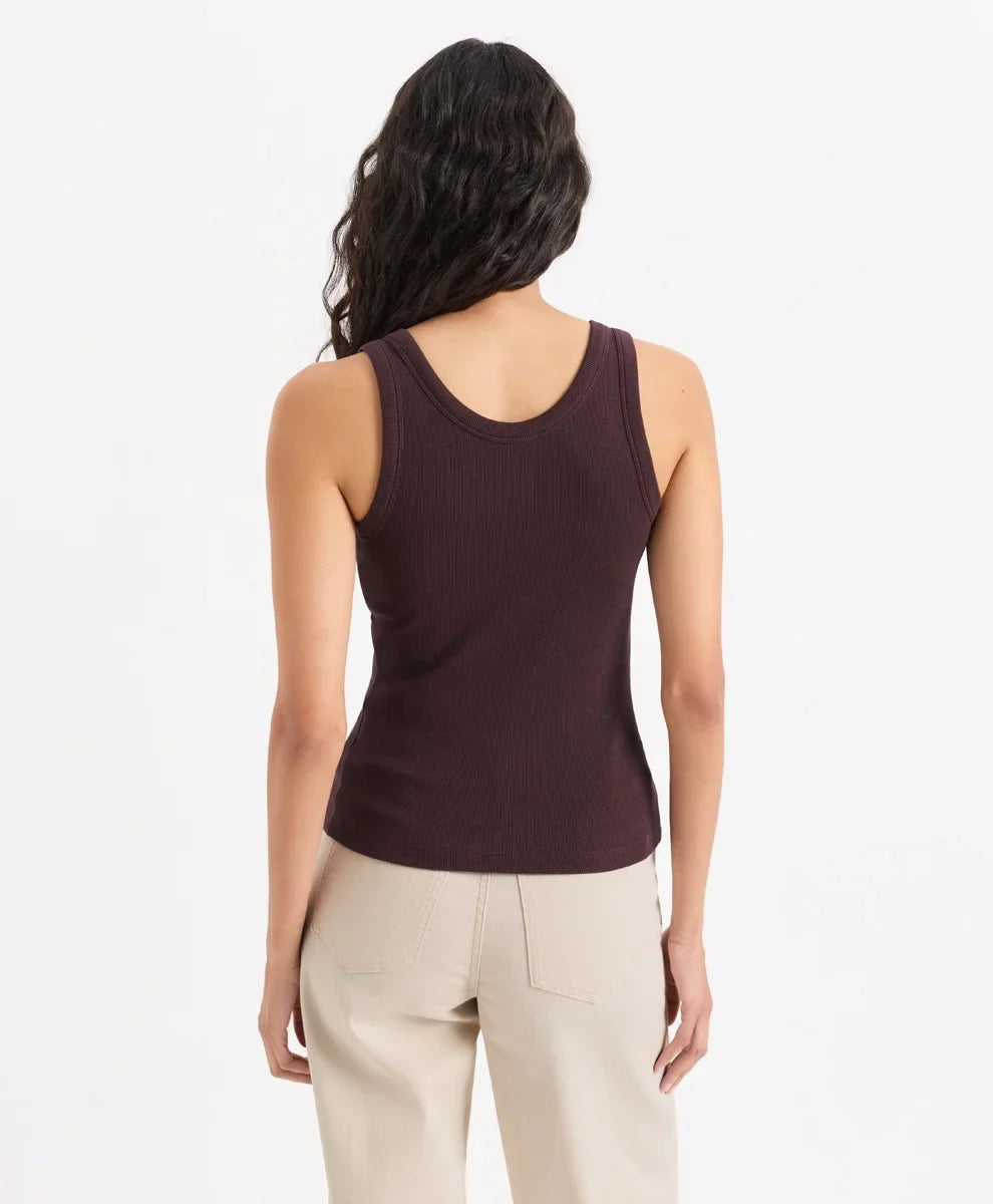 perfect rib scoop neck tank