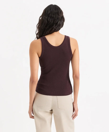 perfect rib scoop neck tank
