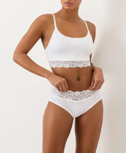lace waist brief