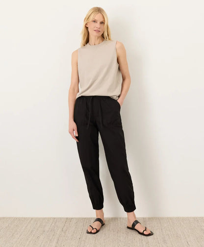 clearance stretch poplin jogger
