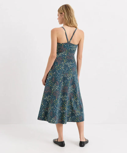 fit & flare midi dress