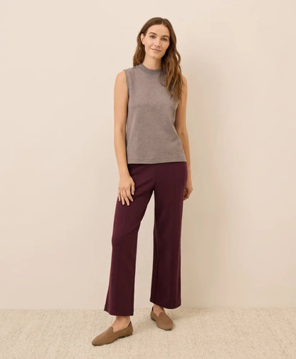 clearance airplane pintuck wide leg pant