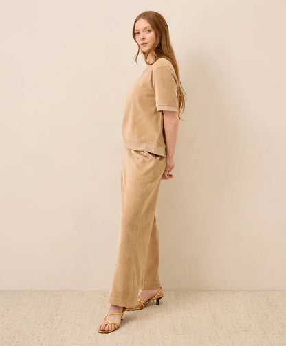 clearance pure velour wide leg pant