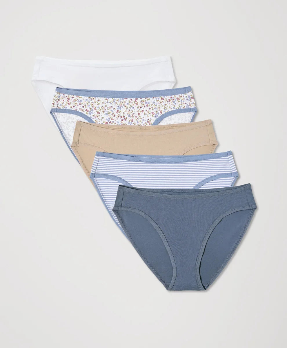 clearance everyday classic fit bikini 5-pack