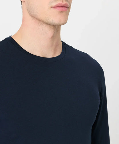 luxe essential slim long sleeve tee