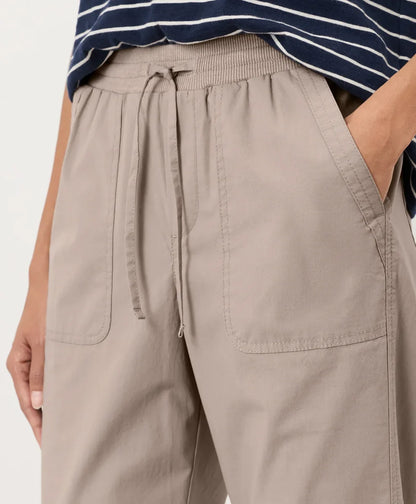 clearance stretch poplin jogger