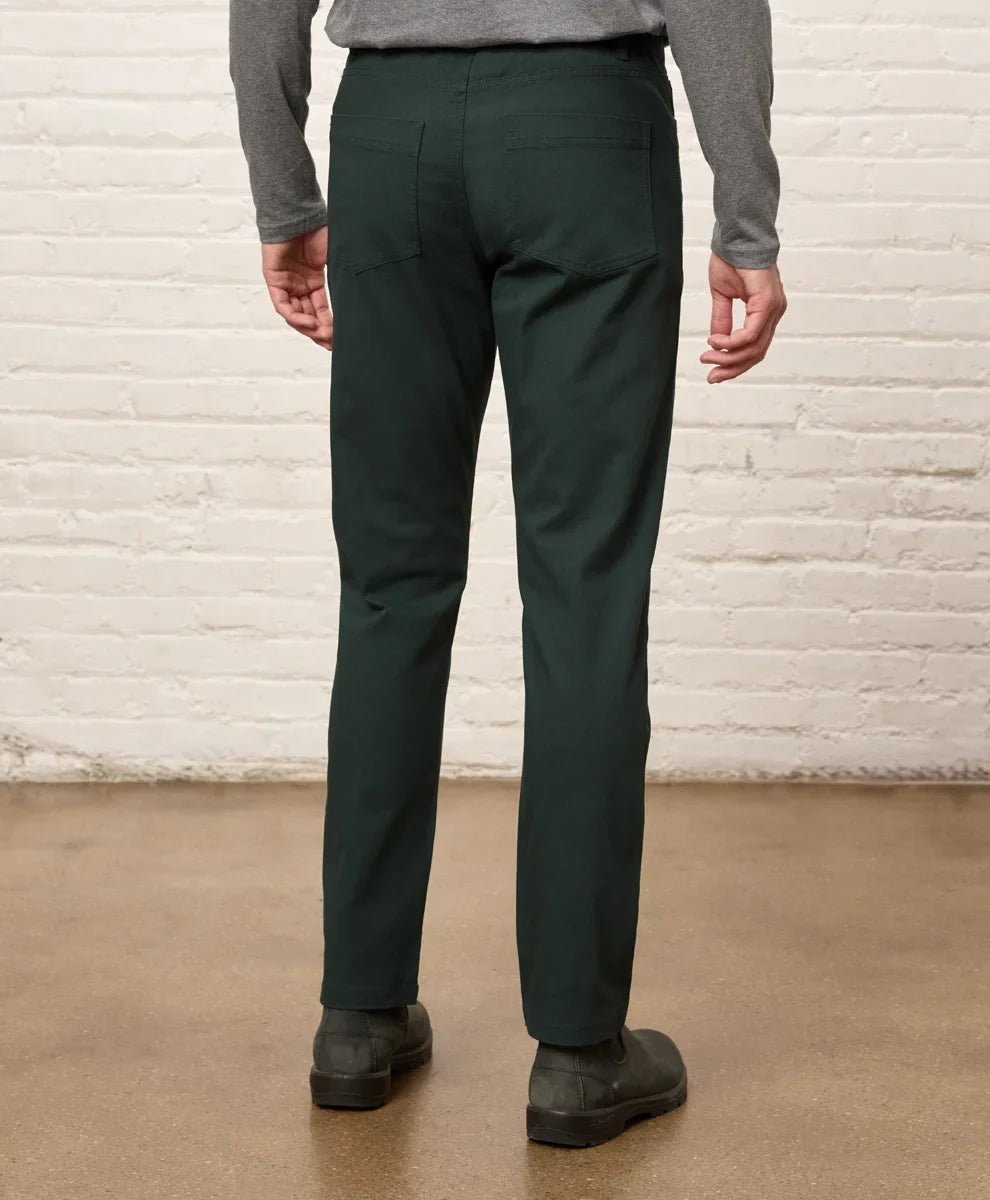 stretch twill 5-pocket pant