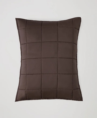 organic quilted sham 2-pack
