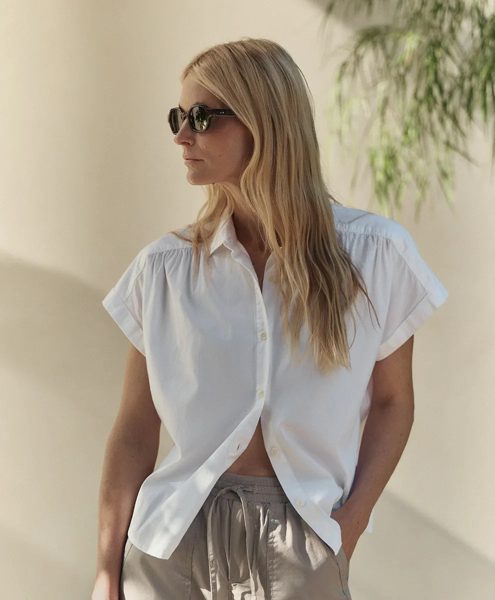 all day poplin easy shirt