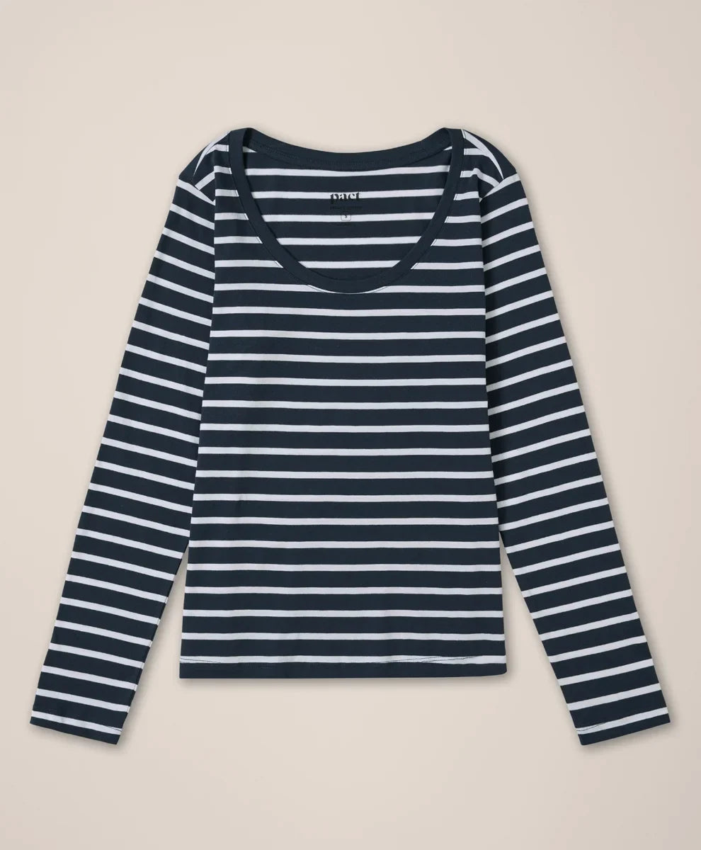 clearance softspun long sleeve scoop neck tee