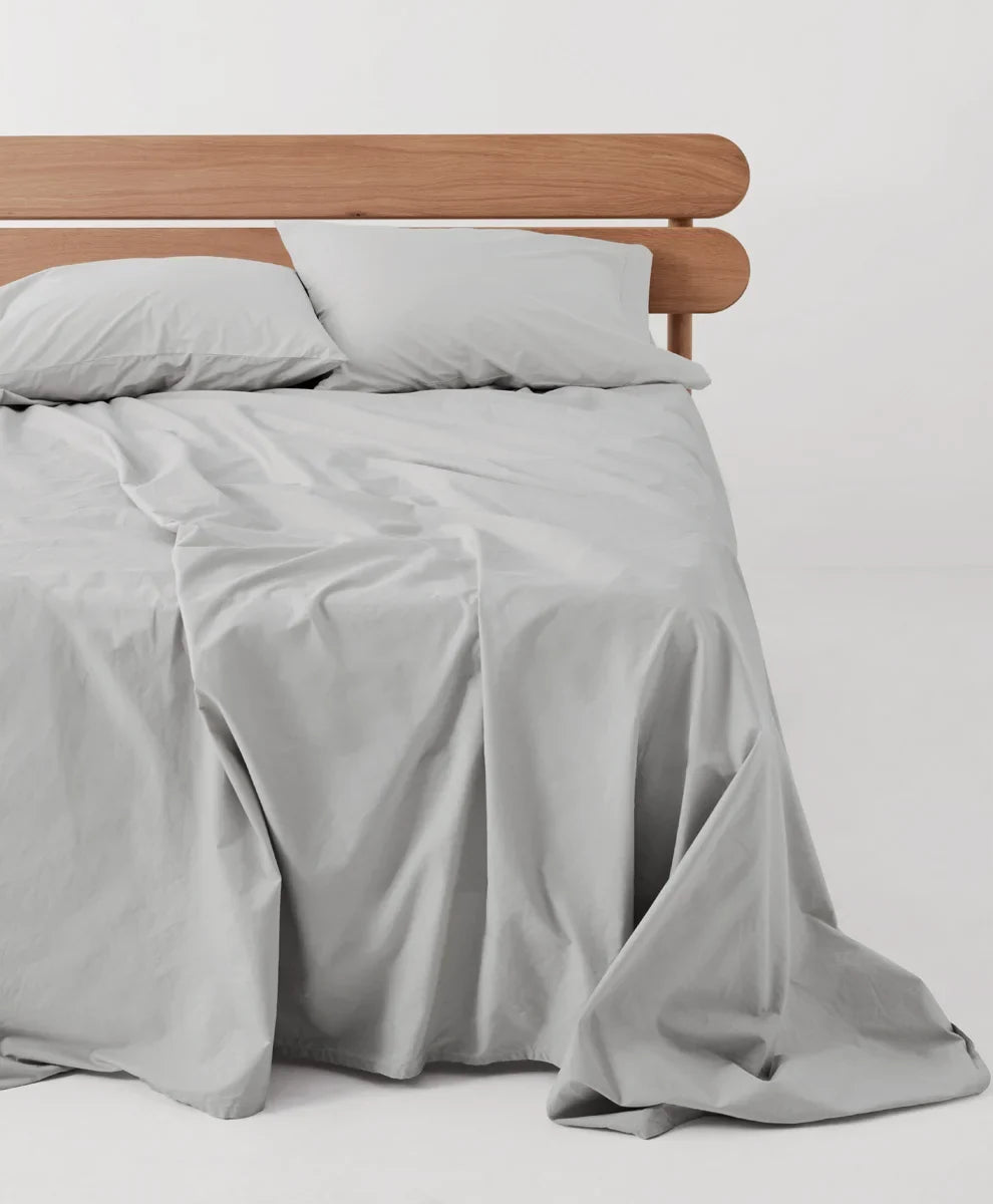 organic cool-air percale sheet set