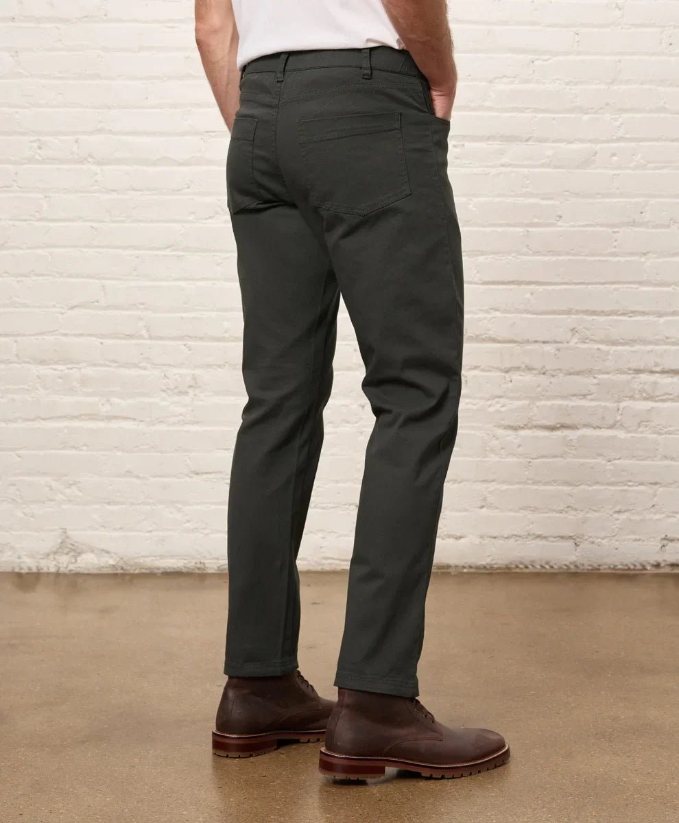 stretch twill 5-pocket pant
