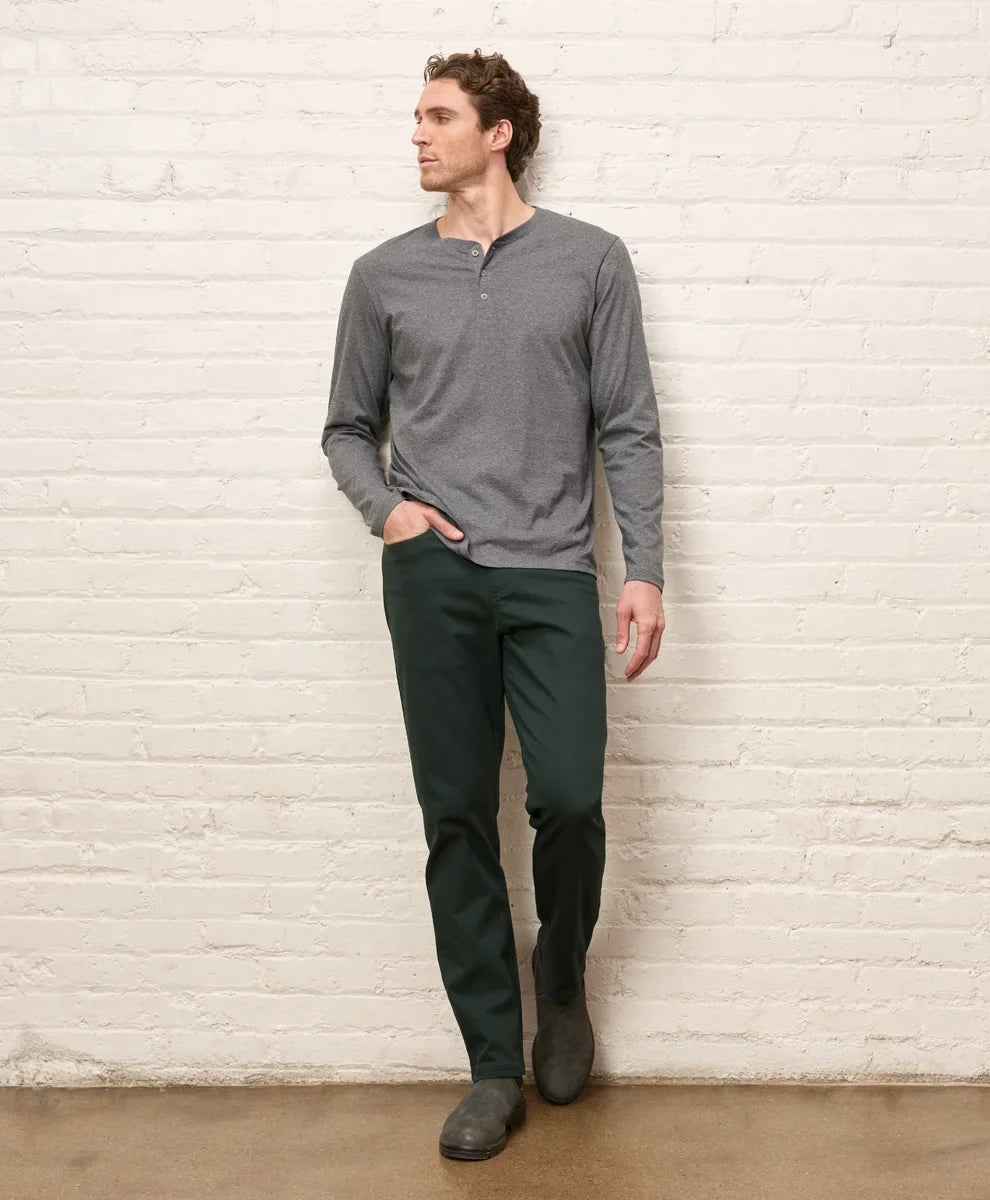 stretch twill 5-pocket pant