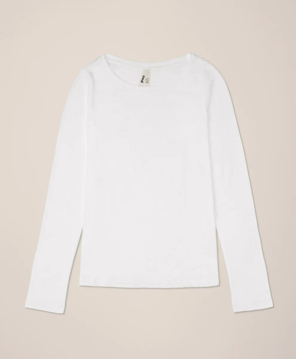 clearance featherweight slub long sleeve tee