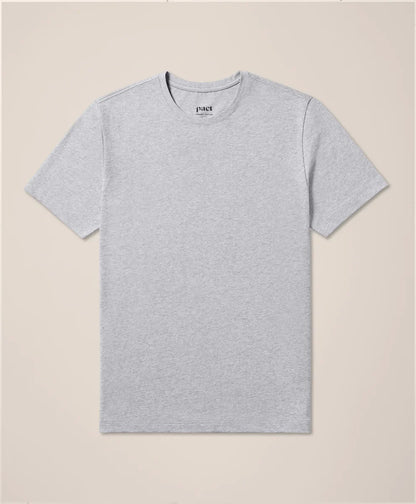 luxe essential classic fit crewneck tee