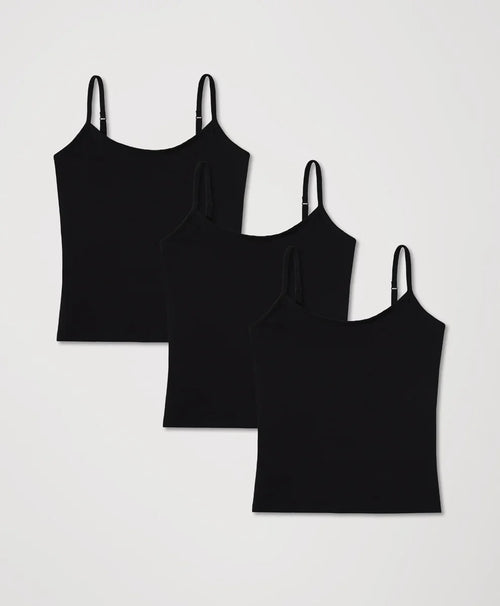 everyday shelf bra cami 3-pack