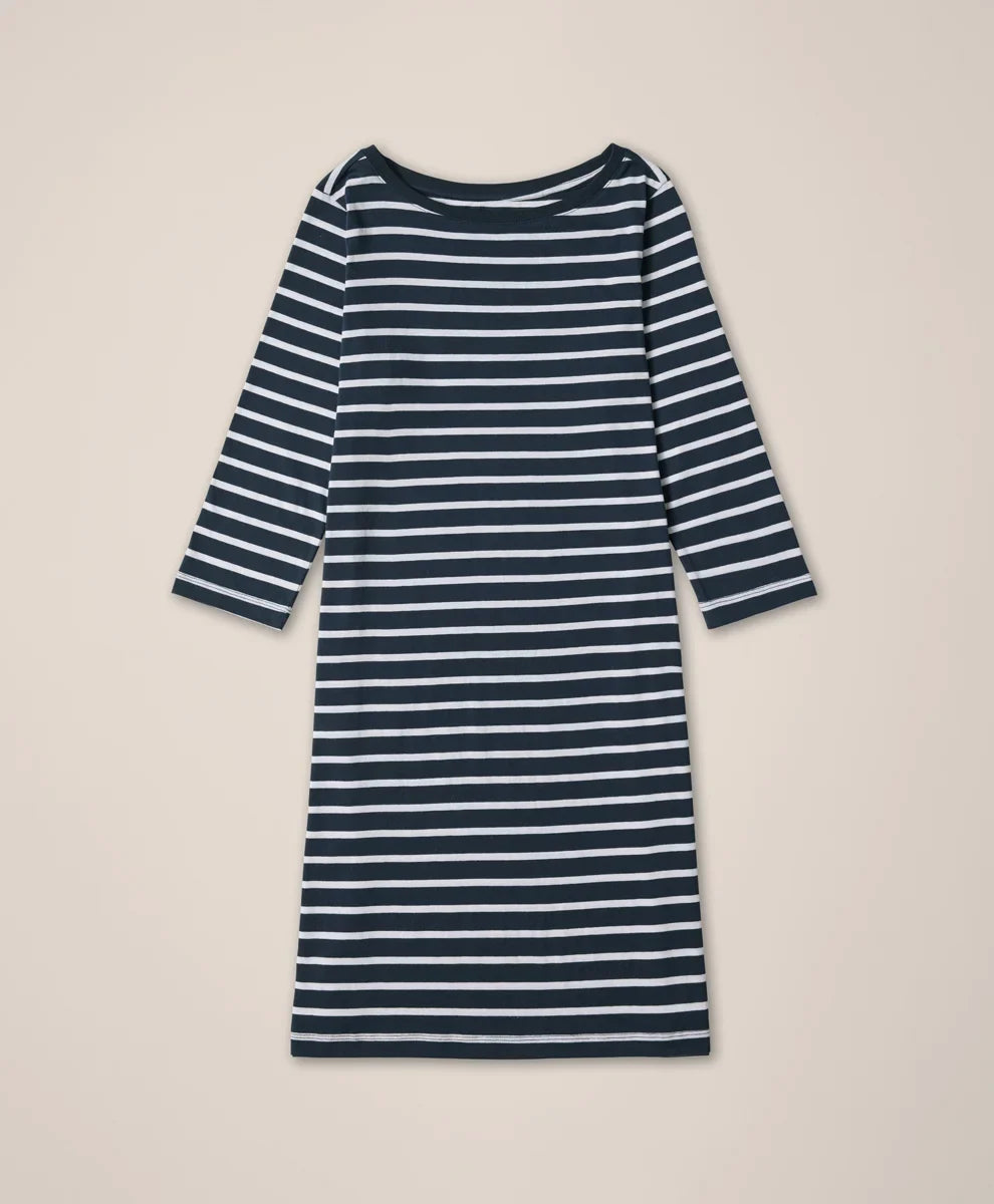 clearance softspun boat neck dress