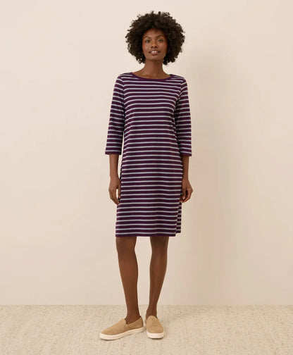 clearance softspun boat neck dress