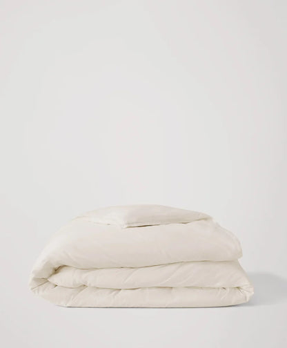 organic room service sateen duvet cover
