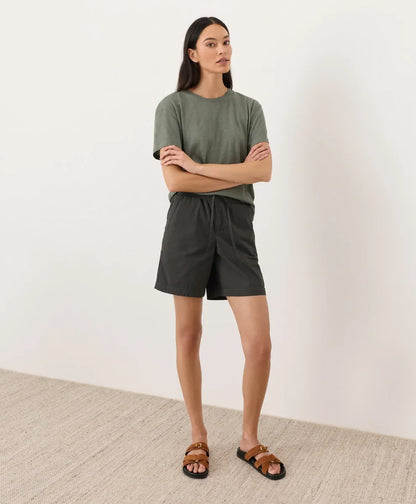 clearance featherweight slub relaxed crewneck tee