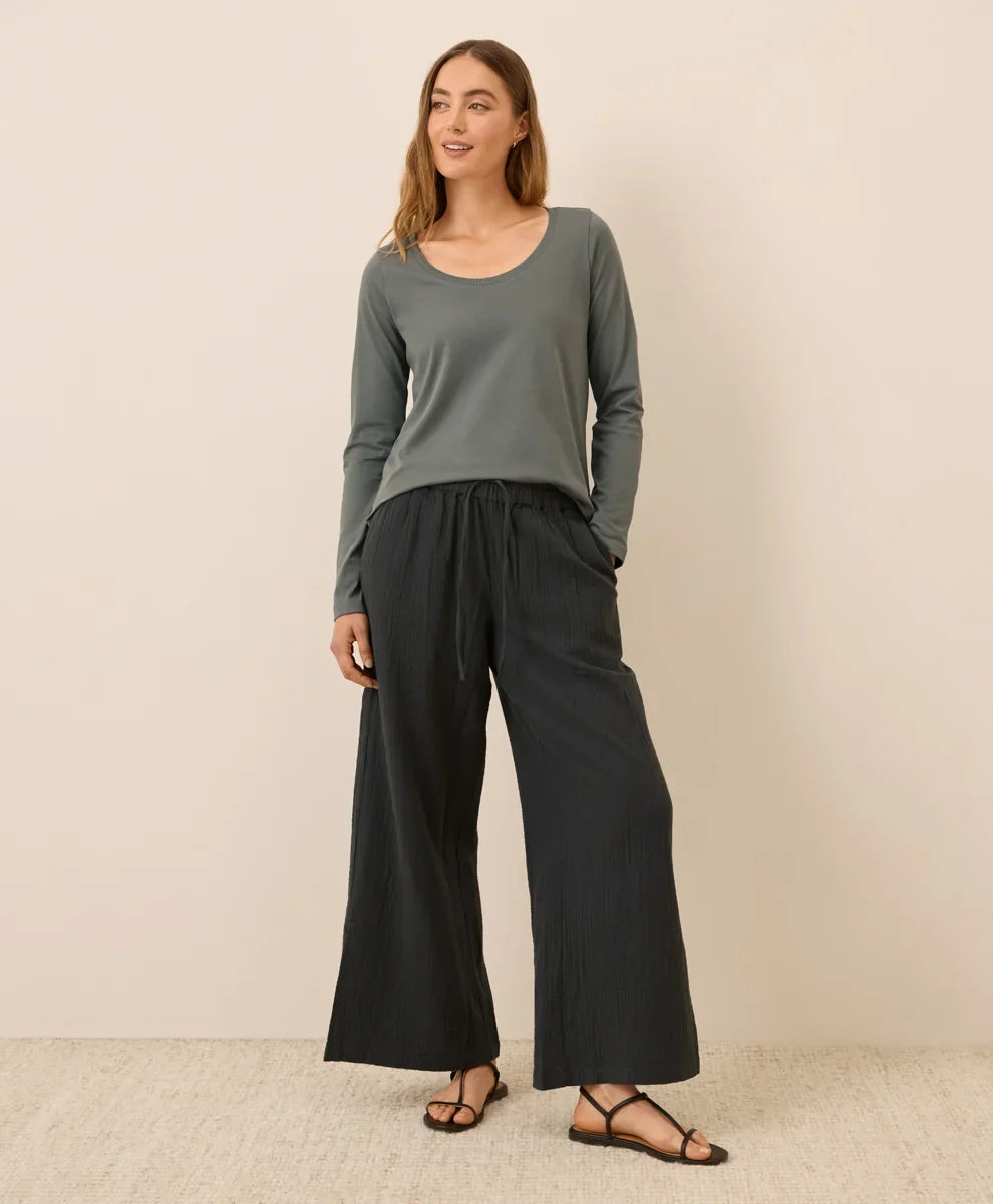 clearance softspun long sleeve scoop neck tee