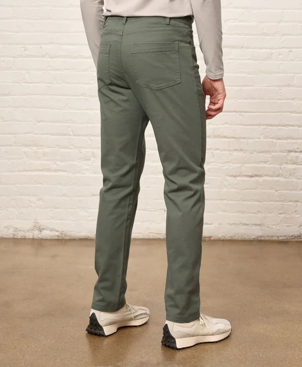 stretch twill 5-pocket pant