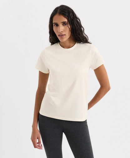 luxe essential crewneck tee