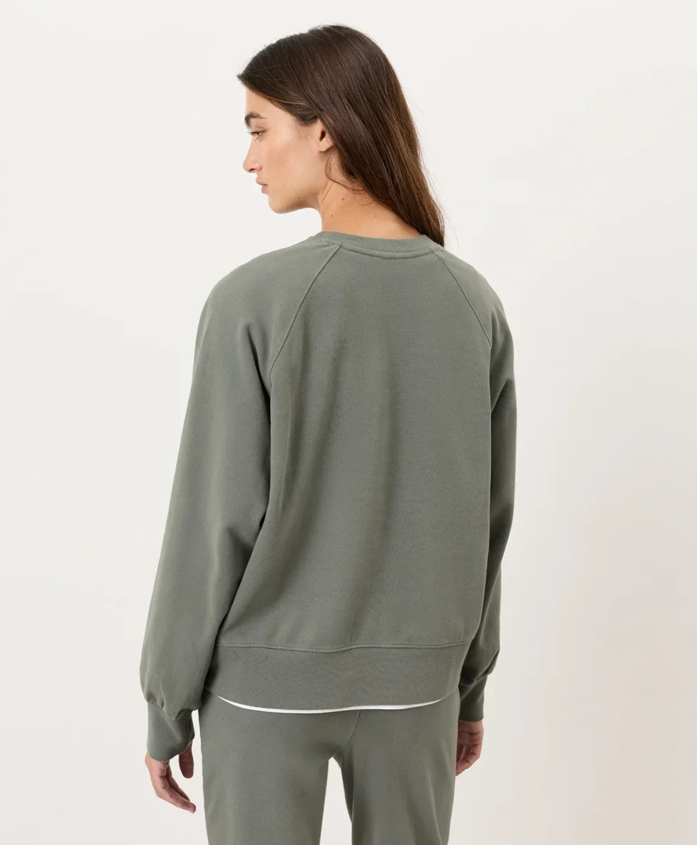 clearance cloudknit raglan crew