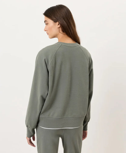 clearance cloudknit raglan crew