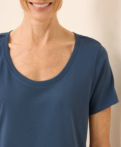 clearance softspun scoop neck tee