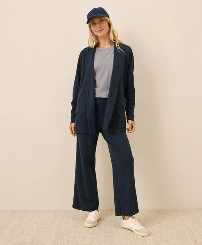 clearance airplane pintuck wide leg pant