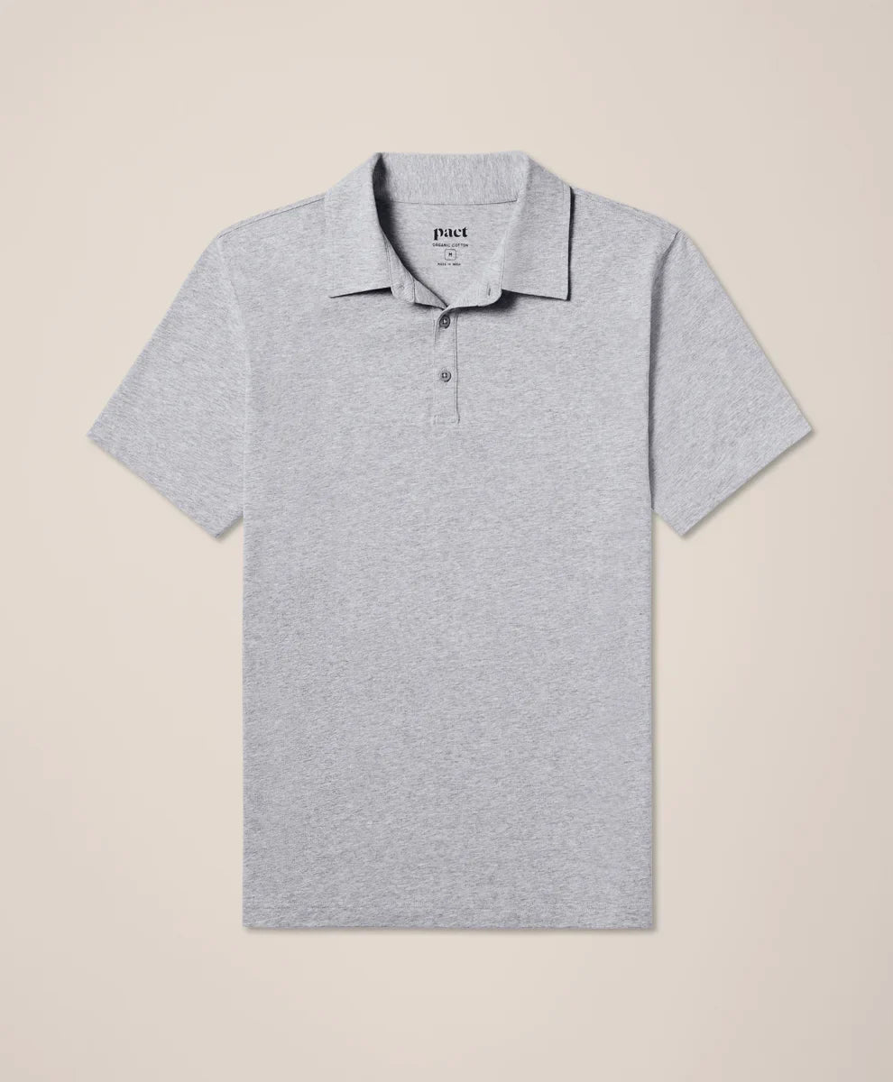 luxe essential slim polo